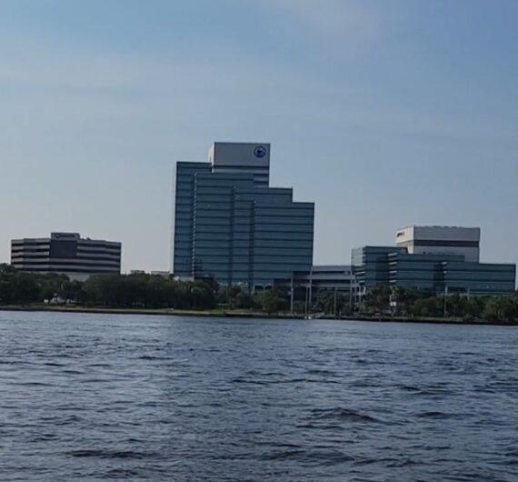 Downtown view of Jacksonville from Boat ©Full Throttle SEO