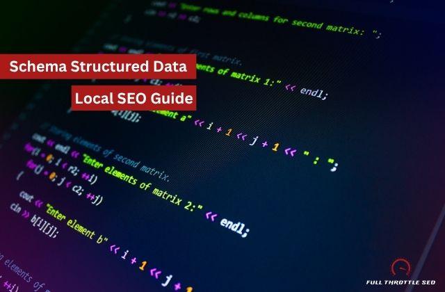 Schema Structured Data: Local SEO Guide for Jacksonville Businesses 1 Schema Structured Data Local SEO Guide