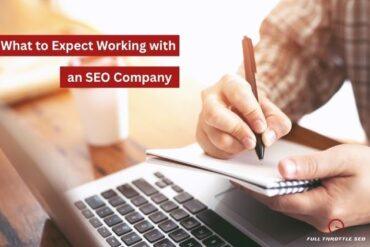 What to expect working with an SEO Agency