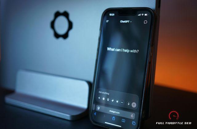 conversational chat with ChatGPT for an article on conversational search SEO