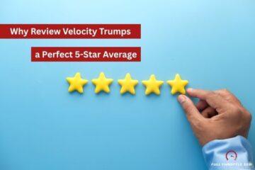 Review Velocity Importance in Online Reputation Management and Ranking