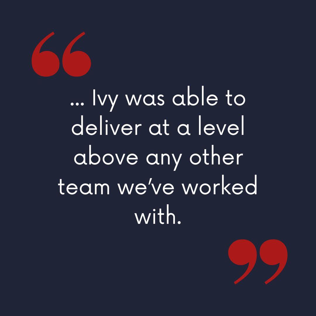 level above any other team