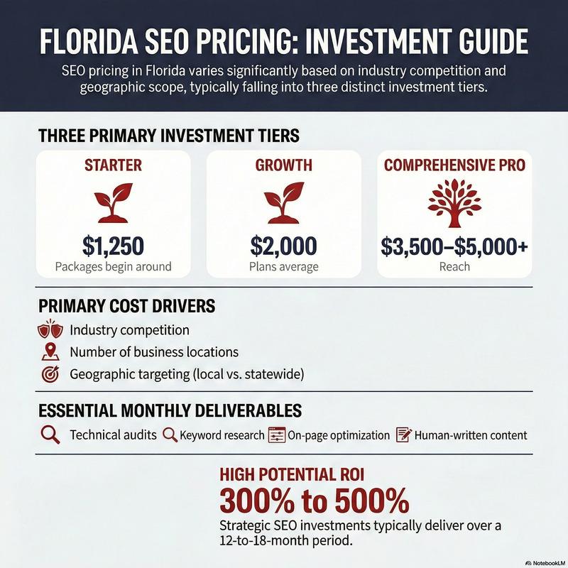 SEO Pricing in Florida: A Comprehensive Guide to Understanding Costs and Value 2 SEO pricing in Florida on average
