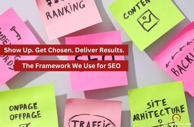 Show Up. Get Chosen. Deliver Results: The SEO Framework for Turning Visibility Into Revenue by Full Throttle SEO